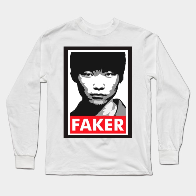 Faker Long Sleeve T-Shirt by Melkron